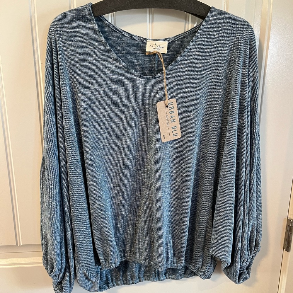 Boutique ribbed top